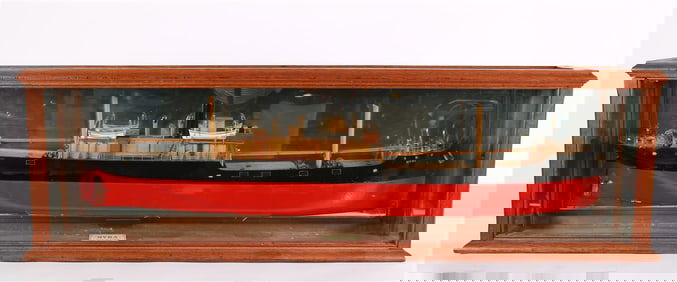 Builder's Model Steamer Ship "Myra"