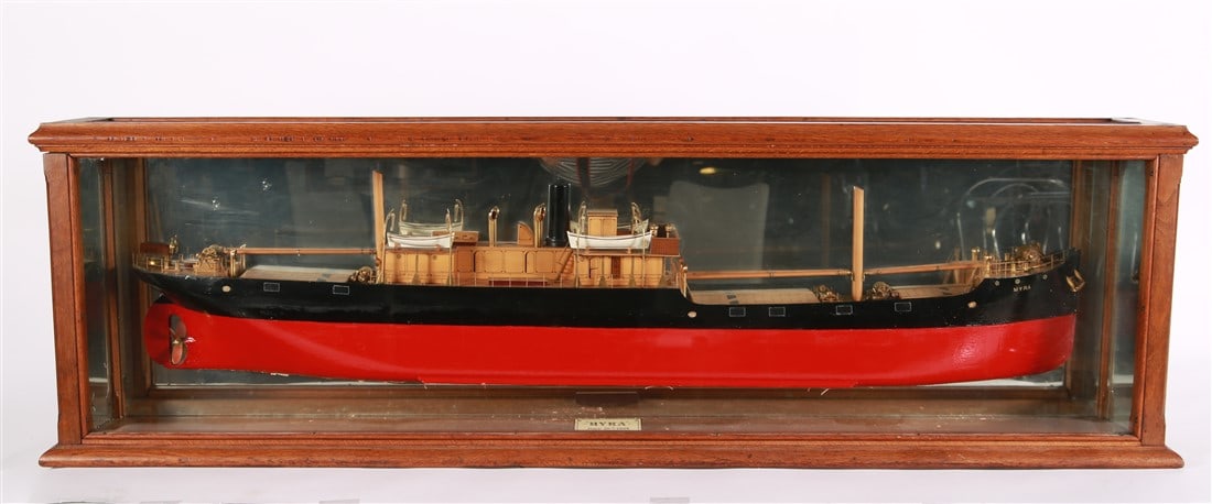 Builder's Model Steamer Ship "Myra" (1 of 10)