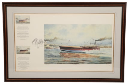 Robert McGreevy, "Miss America X, 1933" Print