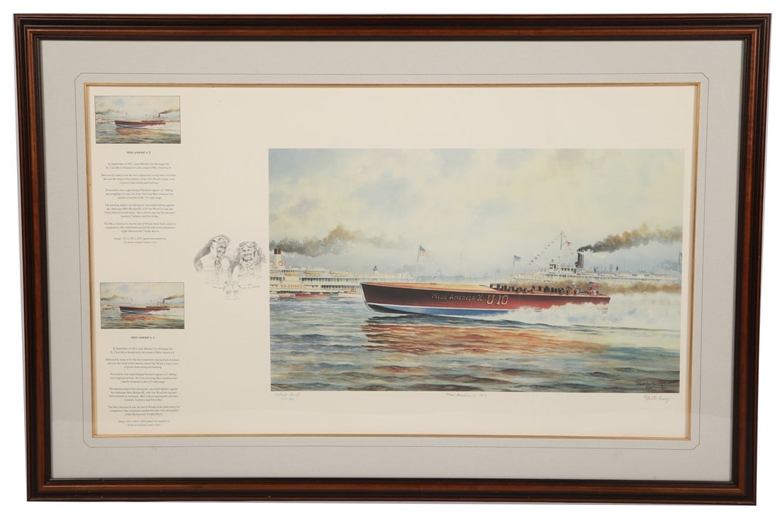 Robert McGreevy, "Miss America X, 1933" Print (1 of 12)