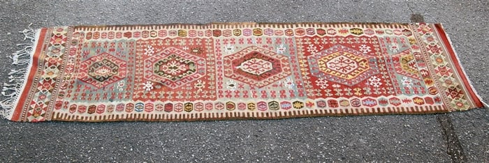 Turkish Kilim, c. 1920s-30s
