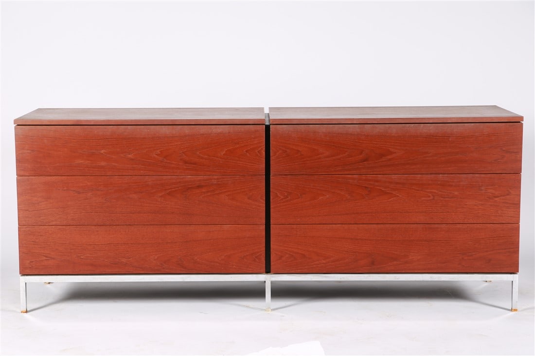 Florence Knoll, Teak Double Dresser (1 of 5)