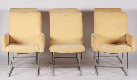 Milo Baughman for Thayer Coggin, 6 Dining Chairs