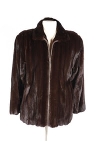 Birger Christensen, Brown Mink Jacket