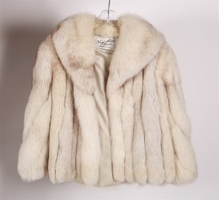 Kay Anos Furs, Blue Fox Fur Jacket