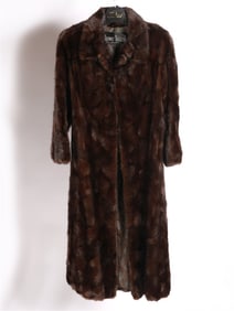 Bonwit Teller, Brown Mink Fur Coat