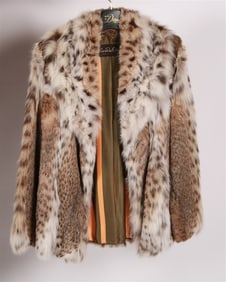Zandra Rhodes, Lynx Fur Coat