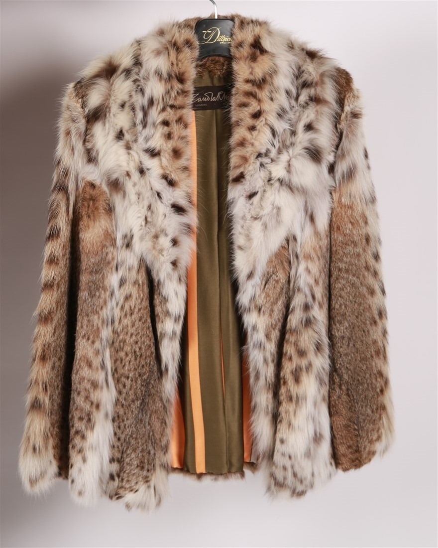 Zandra Rhodes, Lynx Fur Coat (1 of 5)