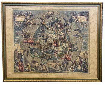 Henricus Hondius, "Hemisphaerii Borealis ... "