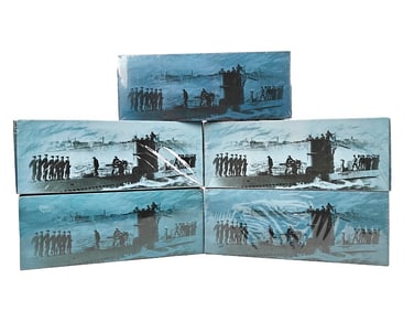 Five Various Editions Atlas Collections U Boats