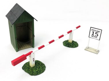 W. Britain - 51019 Air Base Sentry Box & Gate