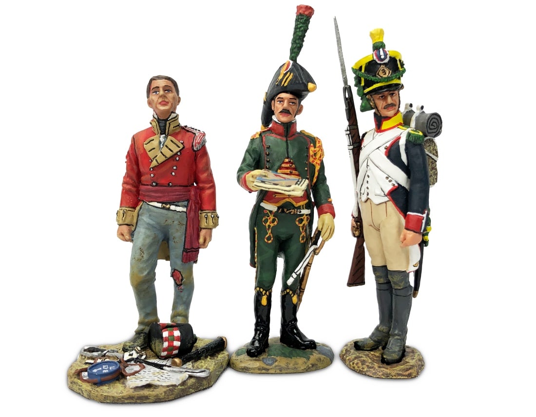 King & Country - NA029 The Prisoner Vignette: Retired. Painted metal. Complete in box.