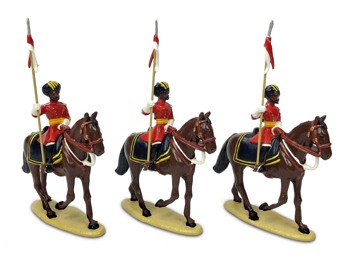 W. Britian #40180 - The Viceroy's Bodyguard: Britians #40180 - The Viceroy's Bodyguard from Delhi Durbar Collection Painted metal. Complete in box,