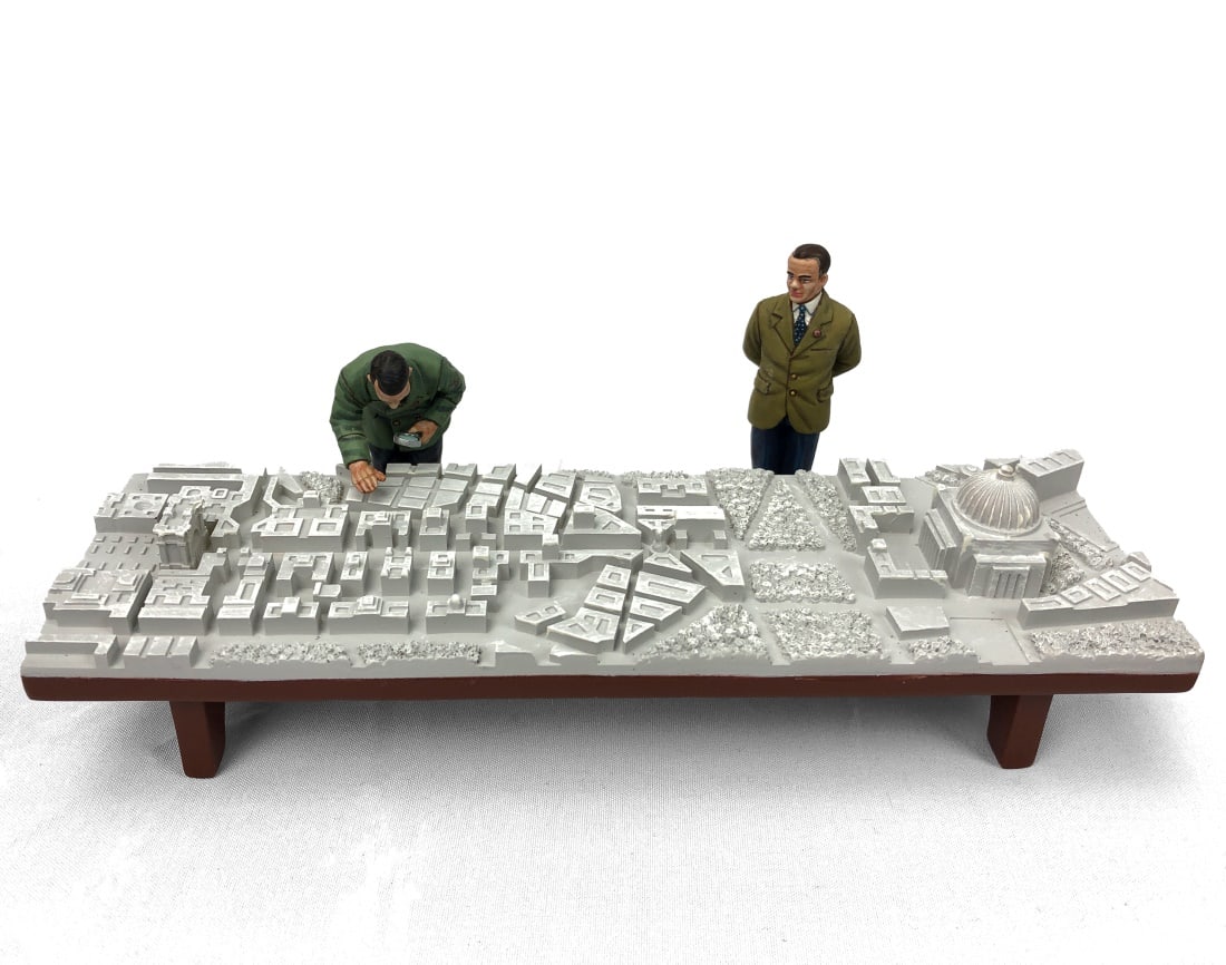 King & Country - LAH193 Inspecting Germania: Retired. Painted metal. Complete in box.