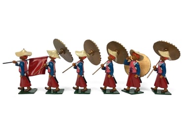 Marlborough - Six Delhi Durbar Series Figurines