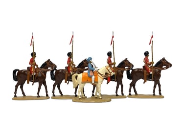 W. Britain 40167 - Maharajah of Patiala & Lancers