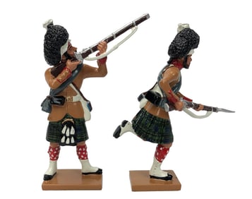 W. Britain - 93rd Highlanders Attacking Set 1