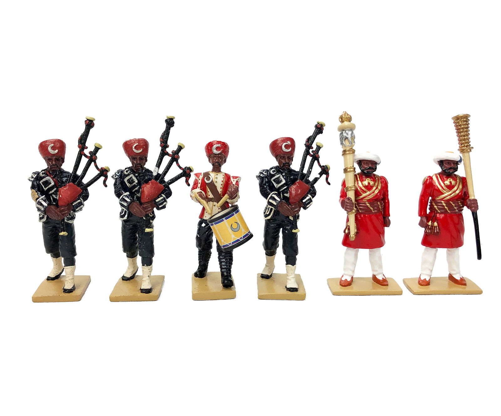 W. Britain - Three Sets of Delhi Durbar Figurines (1 of 4)