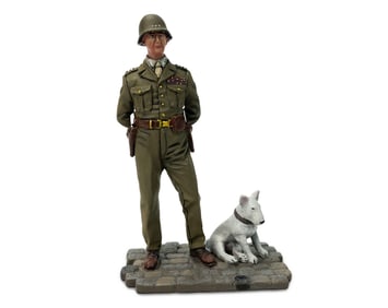 W. Britain 10120 - U.S. General Patton and Willy