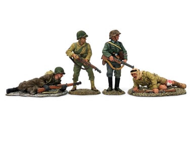 King & Country - Four Various Figurines