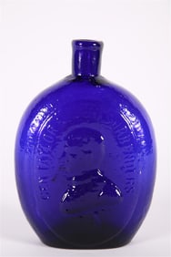 Washington/Taylor Glass Historical Flask