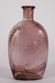 General Washington Glass Flask
