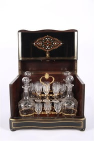 Mother-of-Pearl Inlaid Tantalus