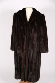 Kay Anos Furs, Full Length Black Mink