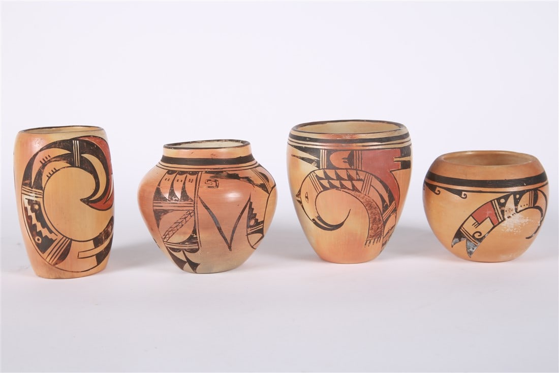Four Pieces of Hopi Pottery (1 of 6)