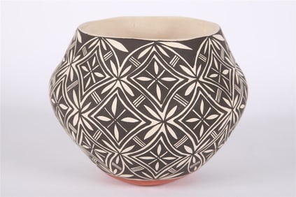 L. Garcia, Acoma Pottery Bowl