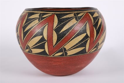 Ron Rivera, Polychrome Pottery Bowl
