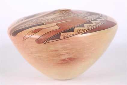 Jean Sahme (Nampeyo) Polychrome Pottery Vase