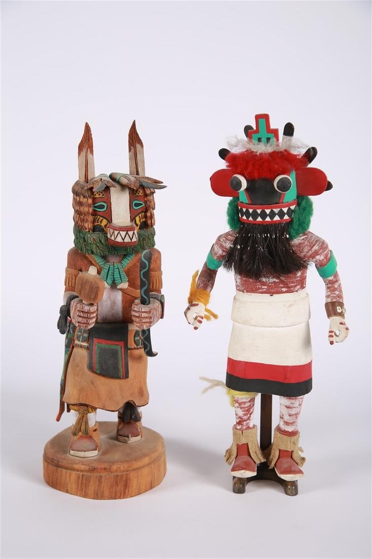 Bennie Nasafotie and Other, Two Kachina Dolls (1 of 11)