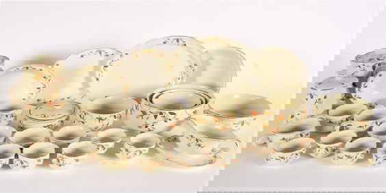 Hall China, "Autumn Leaf" Collection - 29 Pieces