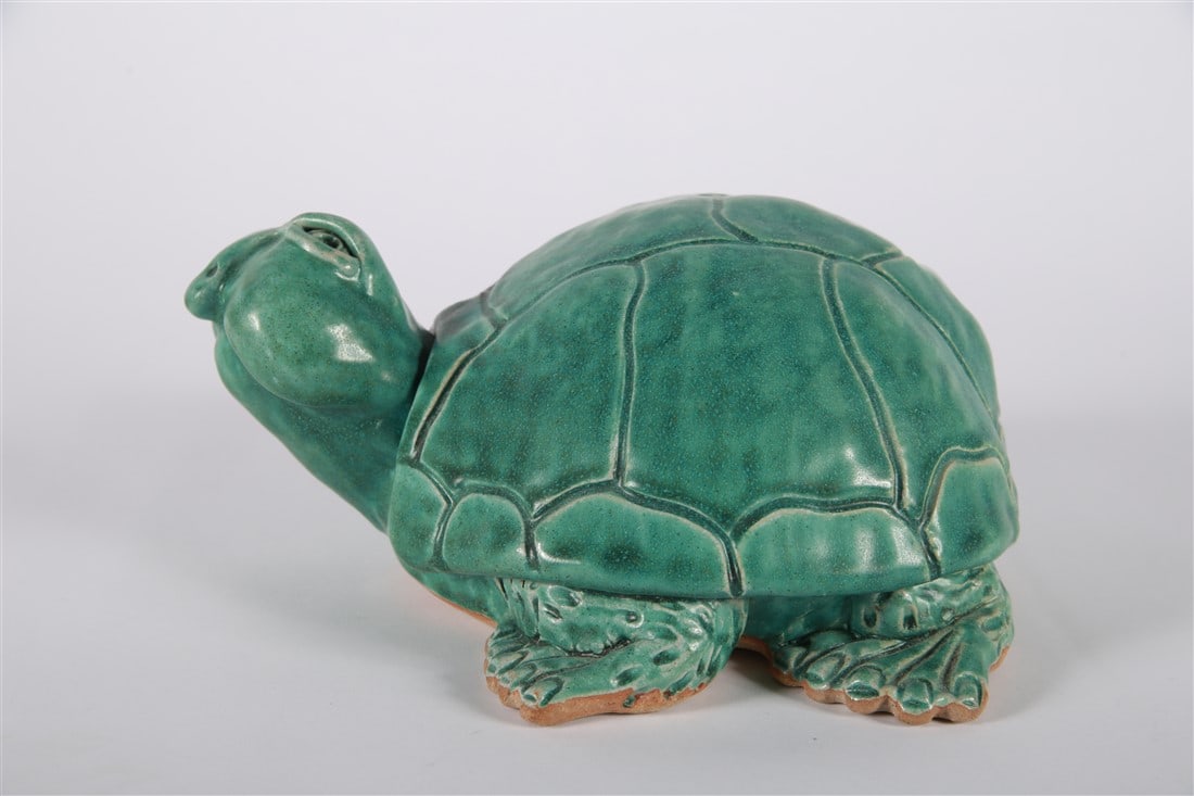 Pamela Timmons for Pewabic, Ceramic Turtle (1 of 6)