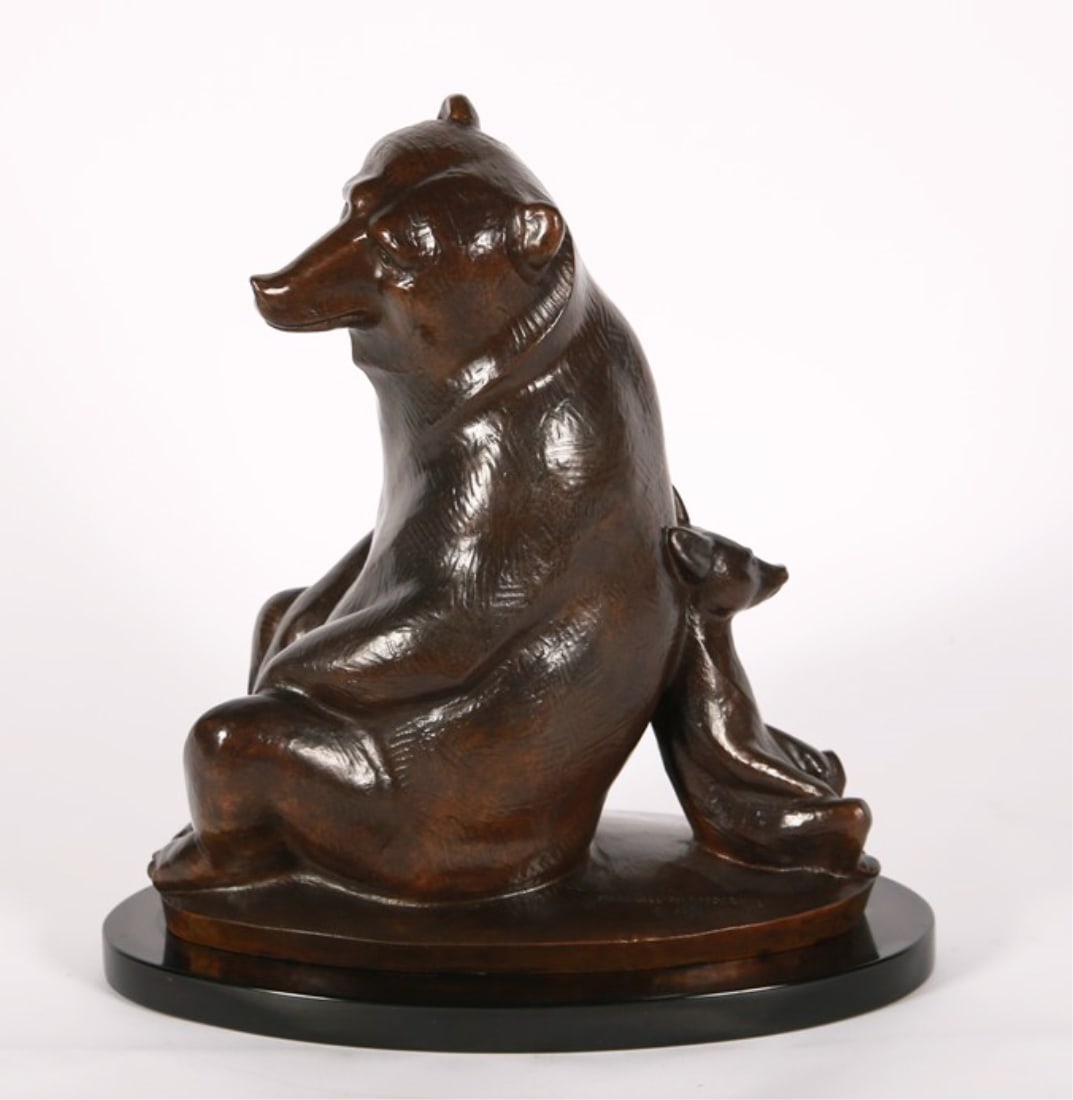 Marshall Fredericks, "Two Bears" Bronze (1 of 14)
