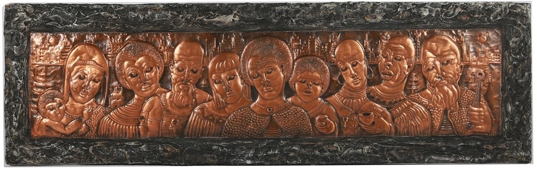Gregory Ridley (American), Copper Panel (1 of 9)