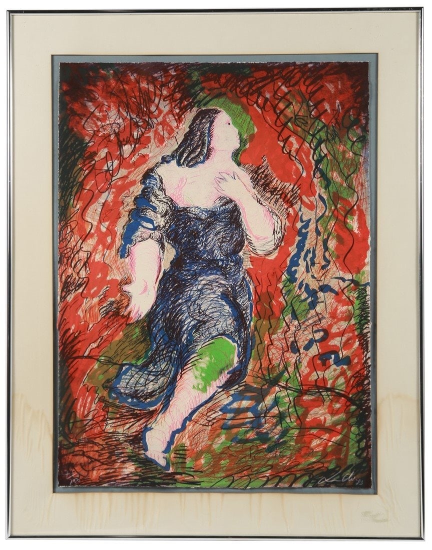 Sandro Chia, "Il Trovatore" Lithograph (1 of 5)