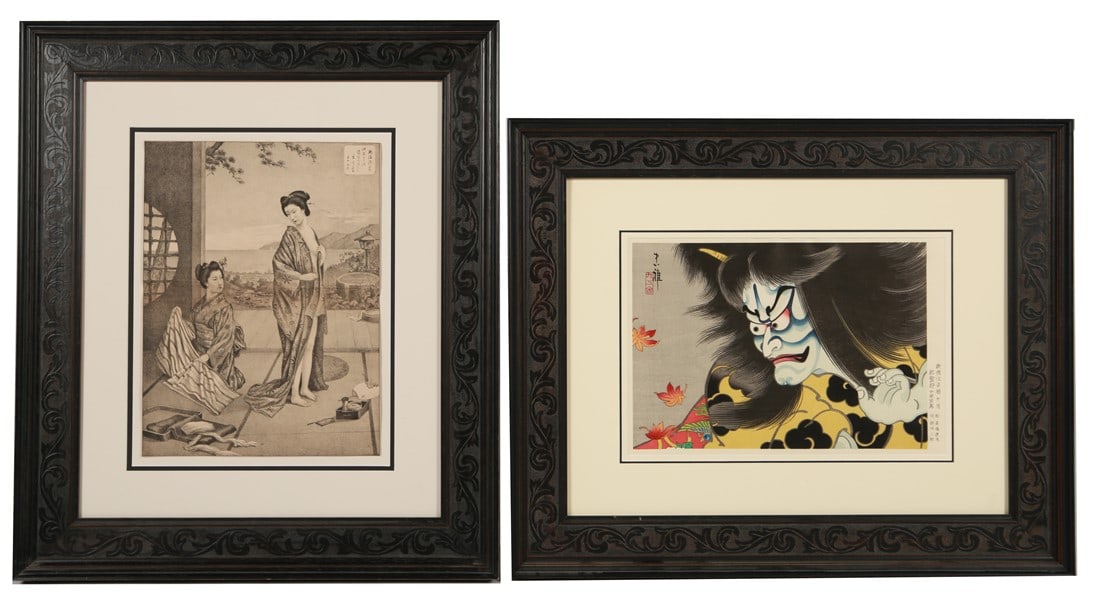 Lot of Two Japanese Prints (1 of 12)