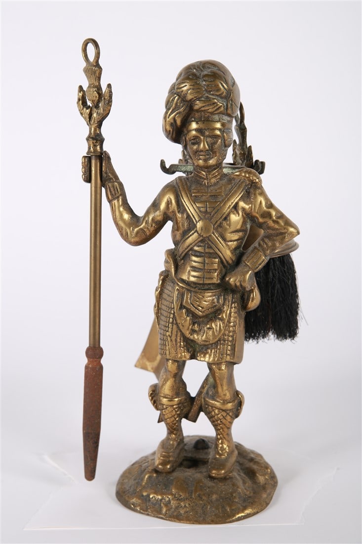 Scottish Highlander Fireplace Companion