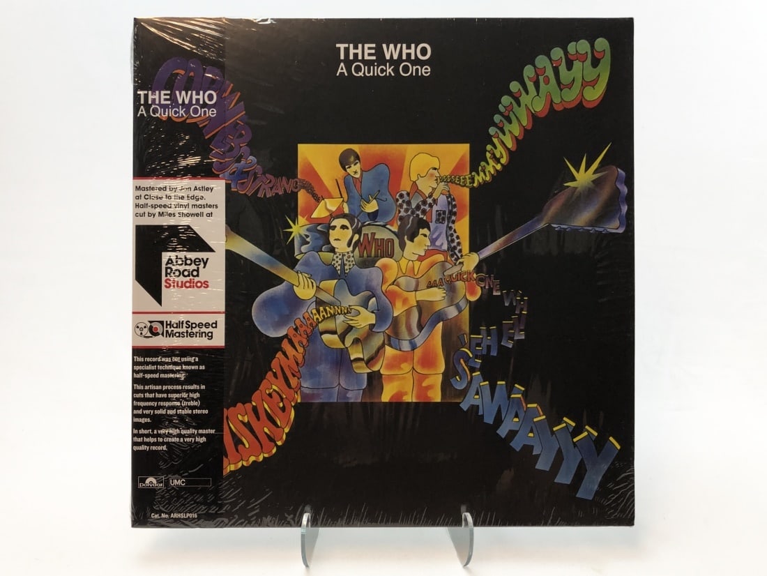Abbey Road Studios, The Who/A Quick One: Abbey Road Studios. Half Speed Mastering. The Who/A Quick One. Sealed in original plastic.