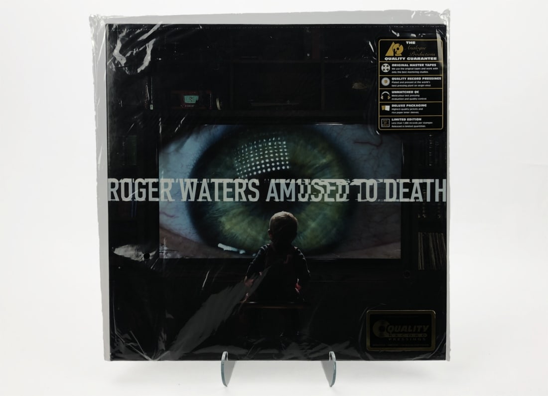 Analogue Productions Roger Waters/Amused to Death: Analogue Productions. Roger Waters/Amused to Death. Still sealed in original loose bag. Perforation intact.