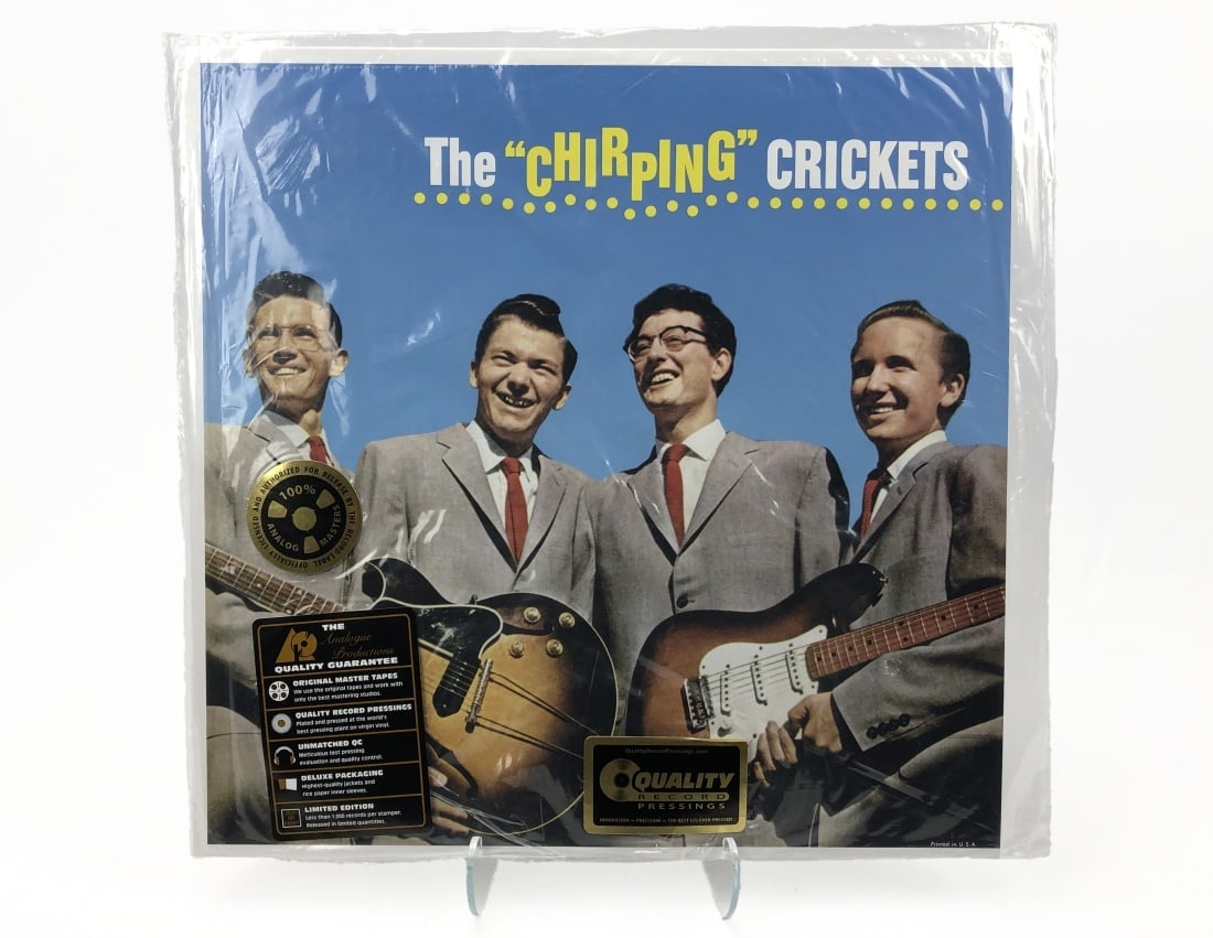 Analogue Productions The Chirping Crickets/ST: Analogue Productions. The Chirping Crickets/The Chirping Crickets. Still sealed in original loose bag. Perforation intact.