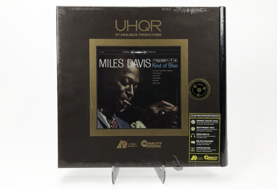 Analogue Productions UHQR Miles Davis/Kind of Blue: Analogue Productions. UHQR. Miles Davis/Kind of Blue. Still sealed in original shrink wrap. Two LP set.