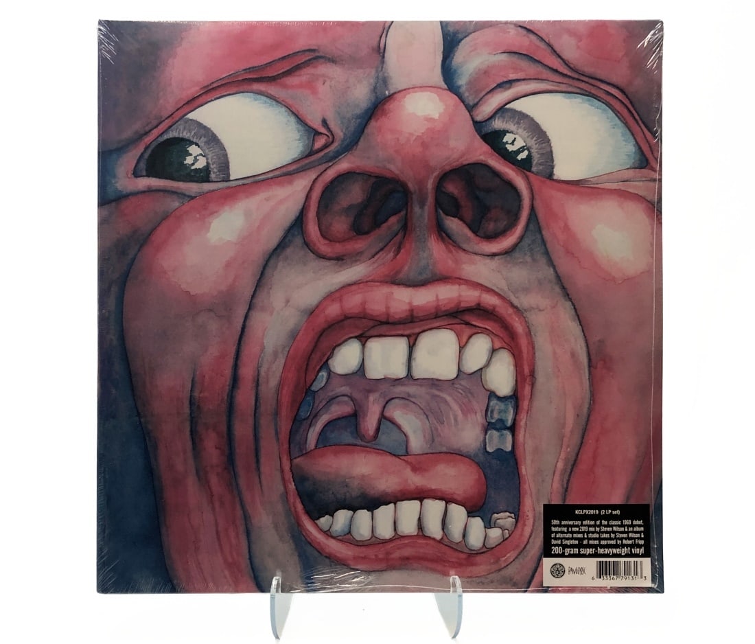 Audiophile King Crimson/King Crimson 2 LP: Audiophile. King Crimson/King Crimson. 2 LP set with alternate mixes. 200 gram super-heavyweight vinyl. Sealed in plastic.