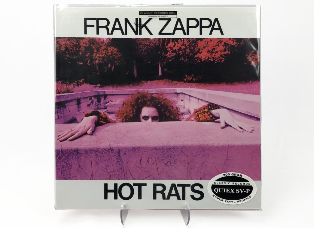 Classic Records Frank Zappa/Hot Rats: Classic Records. Quiex SV-P. Frank Zappa/Hot Rats. Sealed in original plastic. 200 gram.
