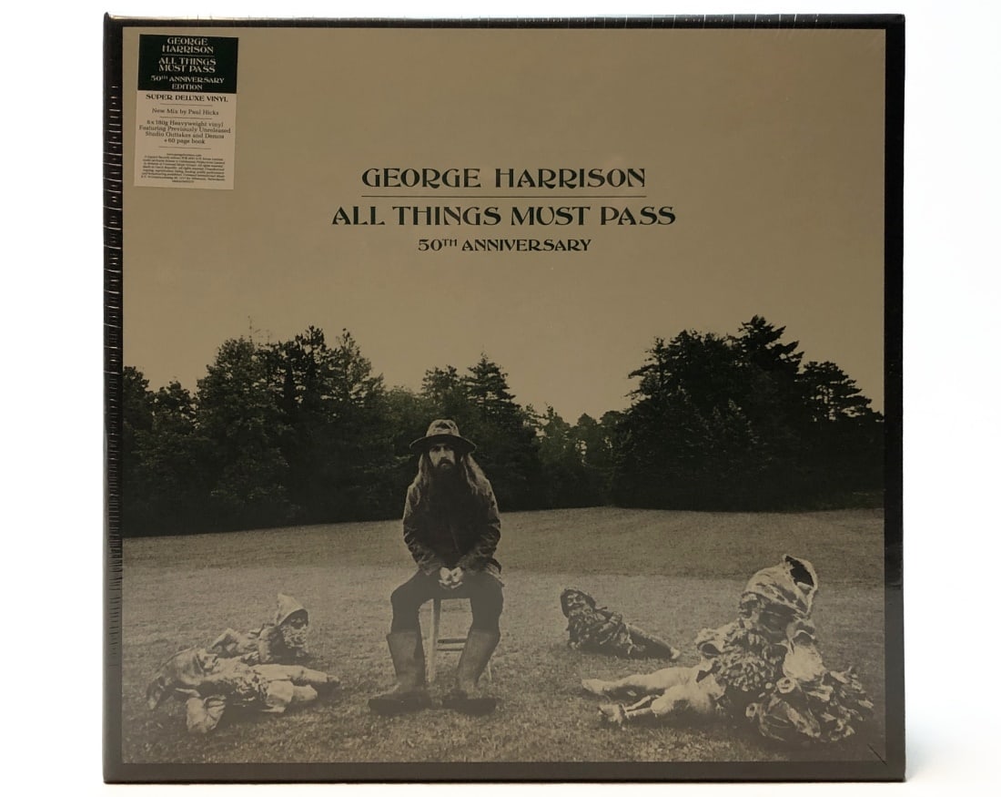 George Harrison/All Things Must Pass 50th Anniv.: George Harrison/All Things Must Pass. 50th anniversary box set. Eight LP box. Sealed.