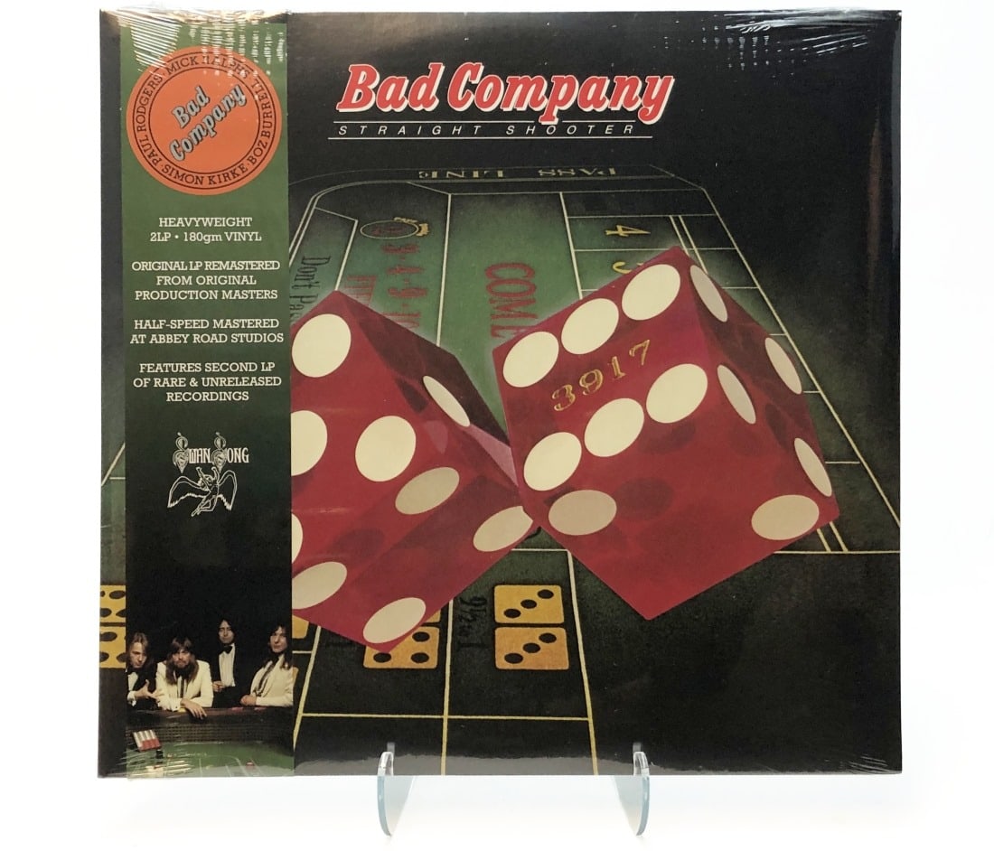 Half Speed Mastered Bad Company/Straight Shooter: Half Speed Mastered. Bad Company/Straight Shooter. Sealed in plastic.