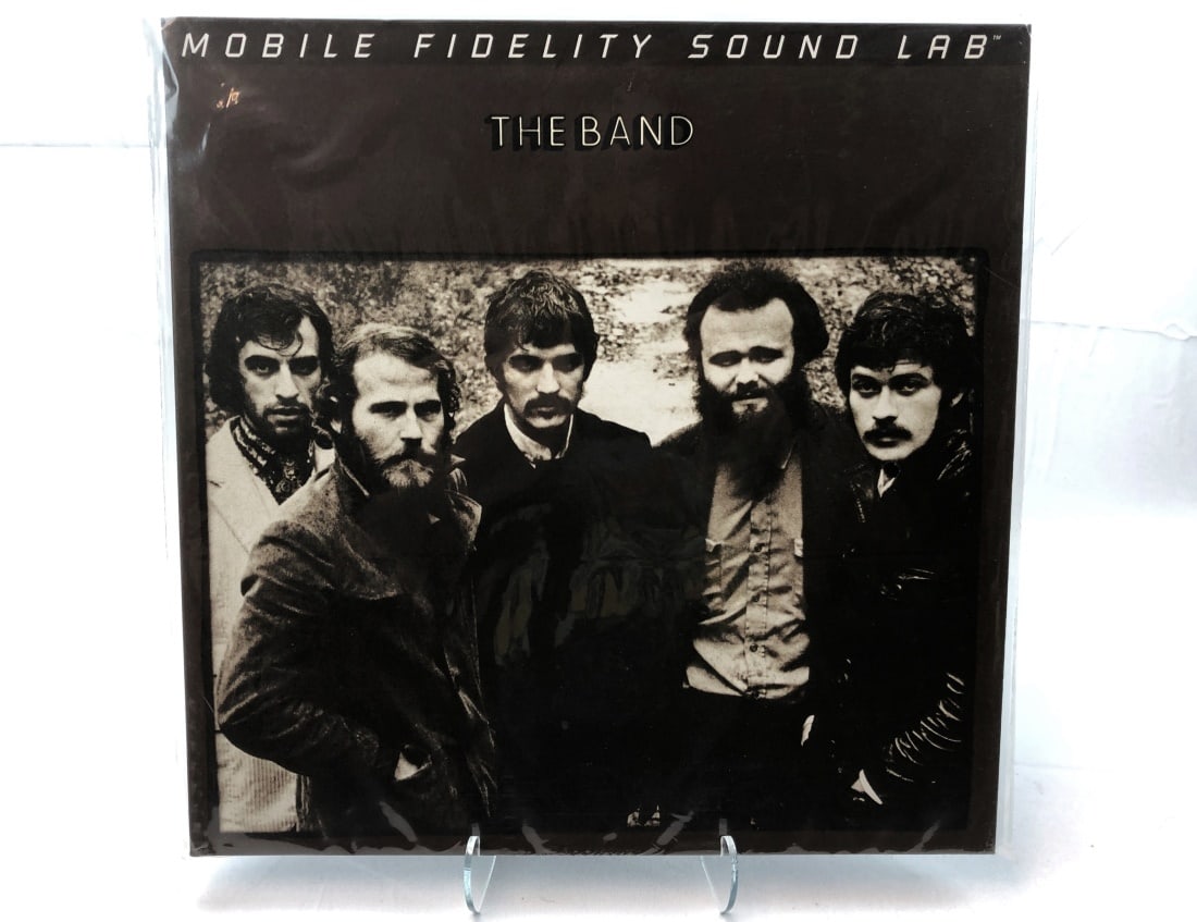 MFSL The Band/The Band: Mobile Fidelity Sound Lab. The Band/The Band. Still sealed in original loose bag. Perforation intact. Special limited edition No. 005523.