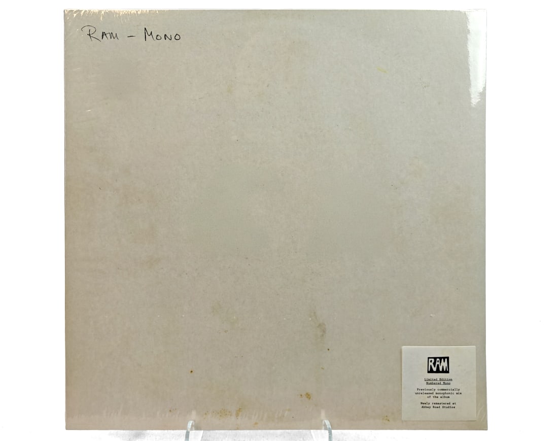 Paul McCartney/Ram Mono: Paul McCartney/Ram Mono. Sealed.